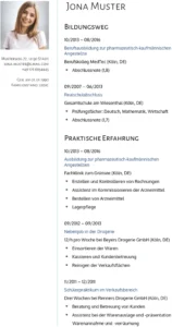 lebenslauf-pka-pharmazeutisch-kaufmaennische-angestellte