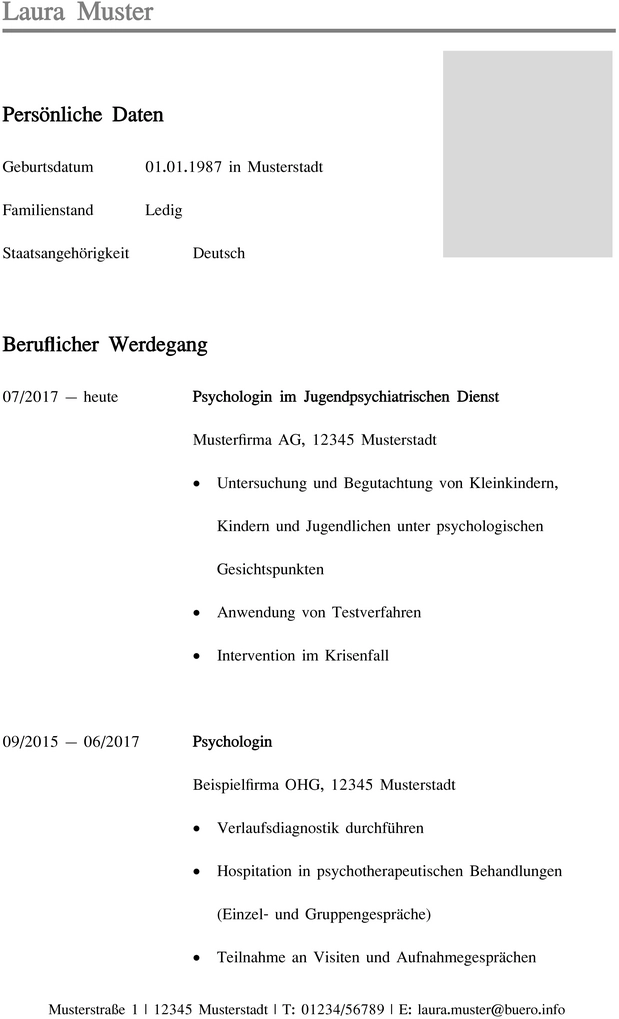 lebenslauf-psychologie-vorlage