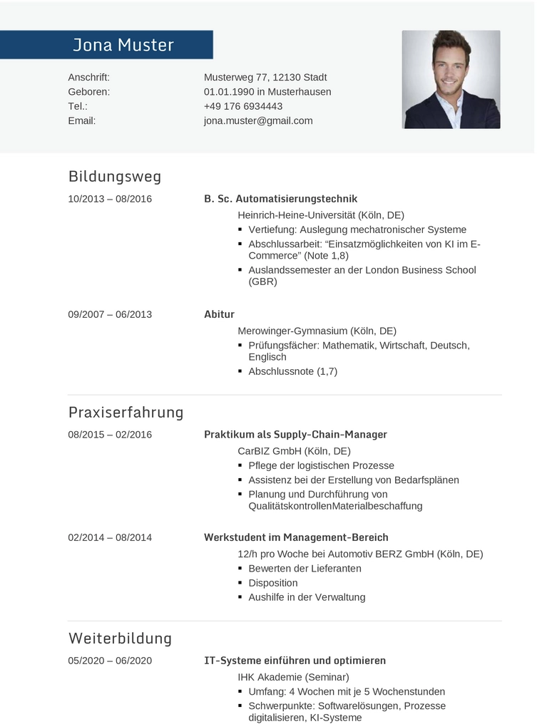 lebenslauf-supply-chain-manager-gestalten