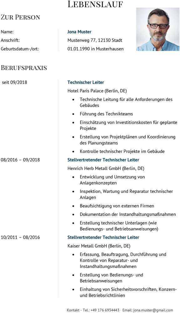 lebenslauf-technischer-leiter-vorlage