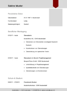 lebenslauf-uebersetzerin-gestalten