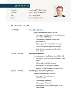 lebenslauf-veranstaltungskaufmann-veranstaltungskauffrau