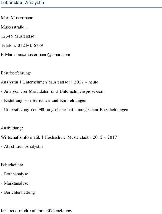 lebenslauf-vorlage-analystin-ueberblick-und-anwendung