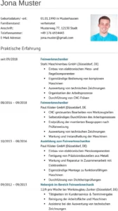 lebenslauf-vorlage-feinwerkmechaniker