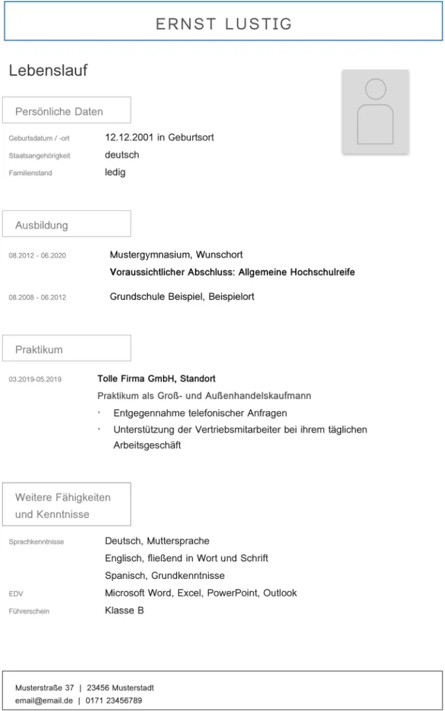 lebenslauf-vorlage-fuer-bewerbung-erstellen