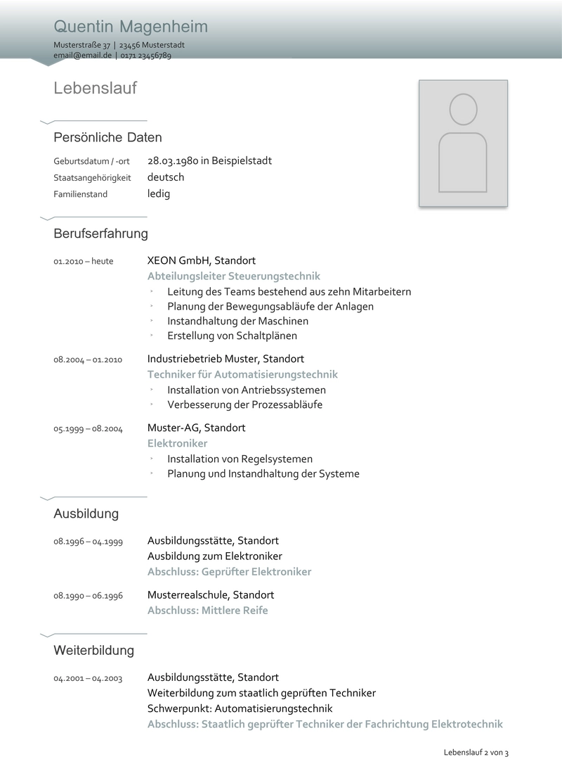 lebenslauf-vorlage-fuer-bewerbung-und-karriere