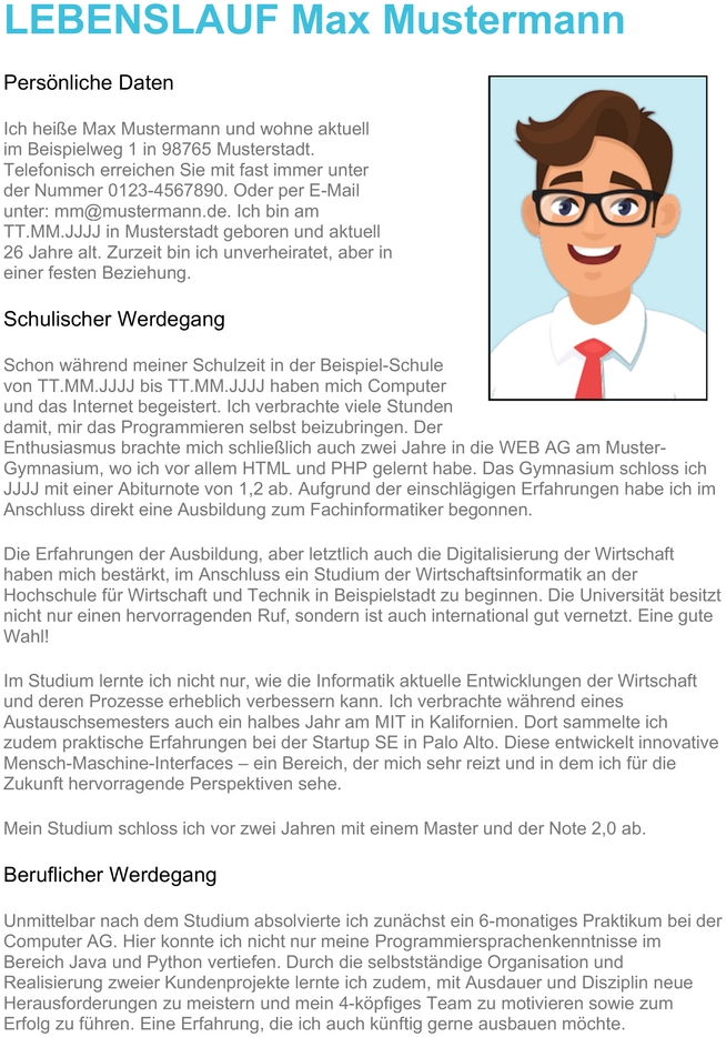 lebenslauf-vorlage-fuer-bewerbung-und-karriere