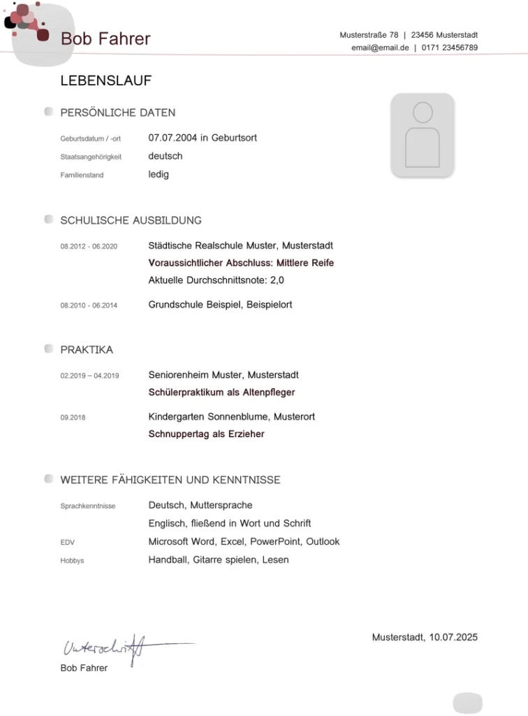 lebenslauf-vorlage-fuer-bewerbung-und-karriereplanung