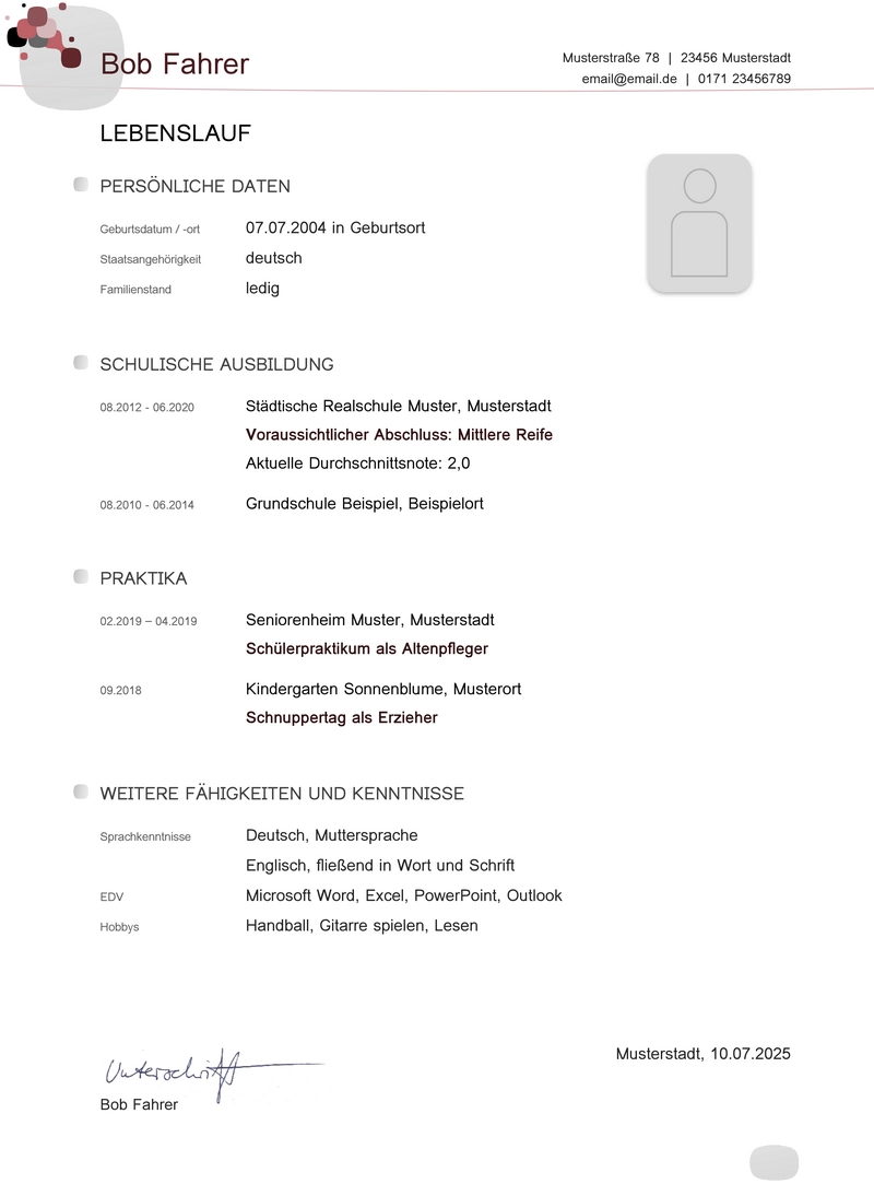 lebenslauf-vorlage-fuer-bewerbung-und-karriereplanung