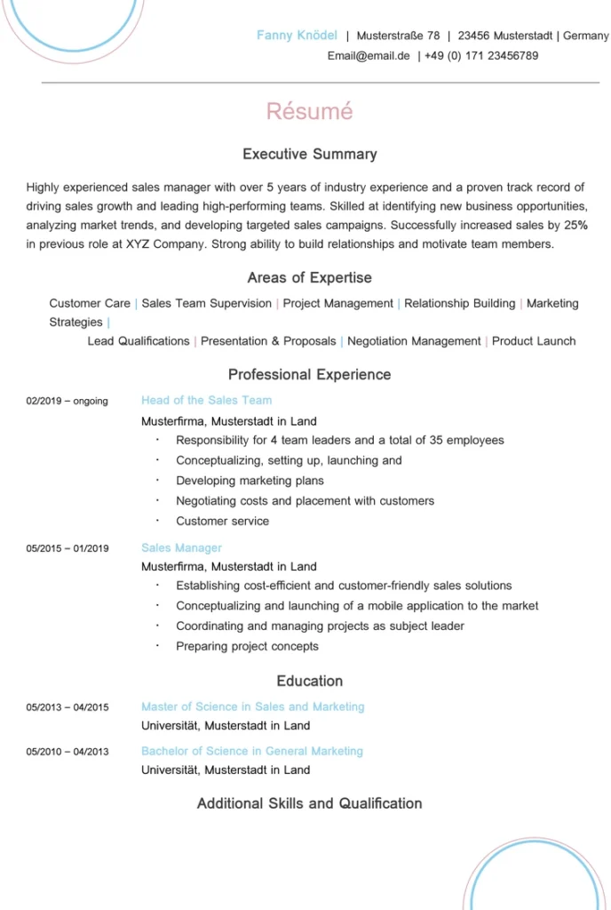lebenslauf-vorlage-fuer-bewerbung-word