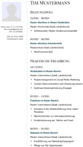 lebenslauf-vorlage-fuer-bewerbungen-optimiert