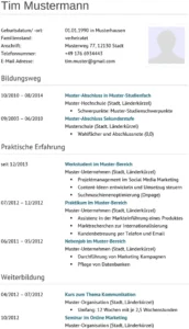 lebenslauf-vorlage-fuer-bewerbungen-und-hr-management