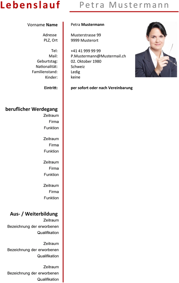 lebenslauf-vorlage-fuer-bewerbungen-und-hr-management