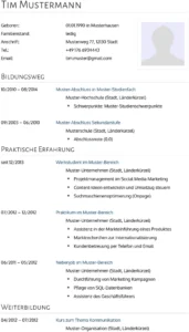 lebenslauf-vorlage-fuer-die-bewerbung