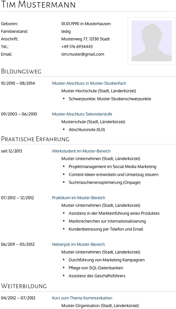 lebenslauf-vorlage-fuer-die-bewerbung
