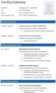 lebenslauf-vorlage-fuer-die-karriere