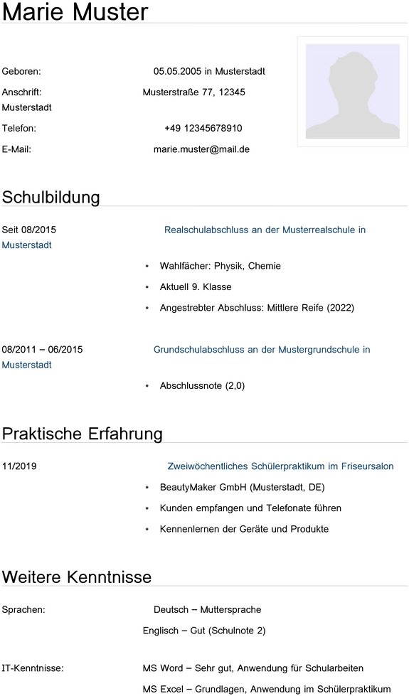 lebenslauf-vorlage-fuer-schueler-und-auszubildende