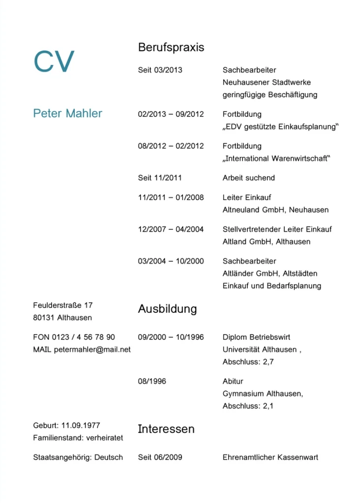 lebenslauf-vorlage-klar-strukturiert-persoenliche-einblicke