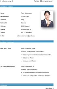 lebenslauf-vorlage-mit-persoenlichen-angaben-und-berufserfahrungen