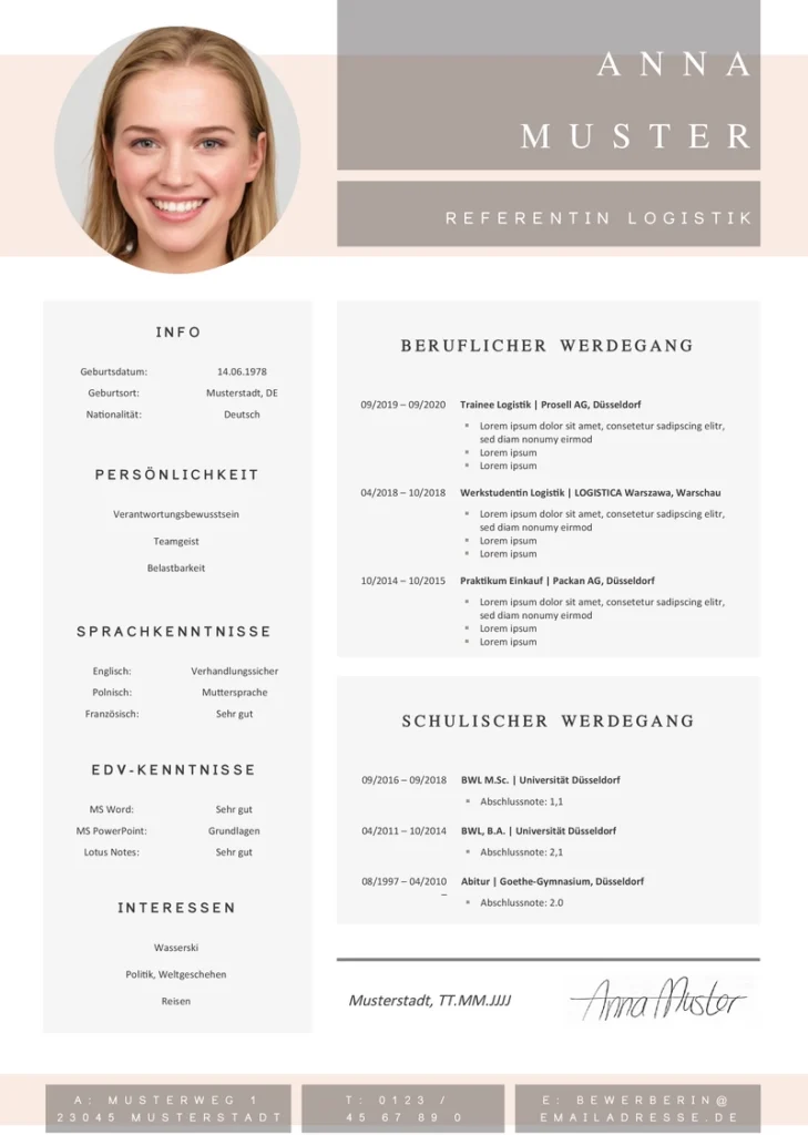 lebenslauf-vorlage-modern-mit-strukturierten-abschnitten