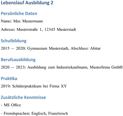 lebenslauf-vorlage-muster-schule-ausbildung