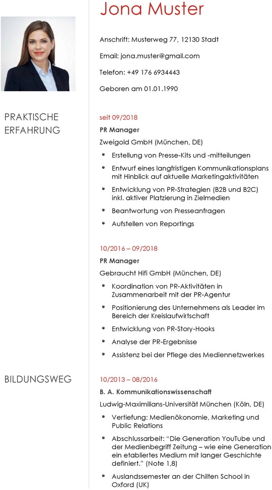 lebenslauf-vorlage-pr-manager-oeffentlichkeitsarbeit