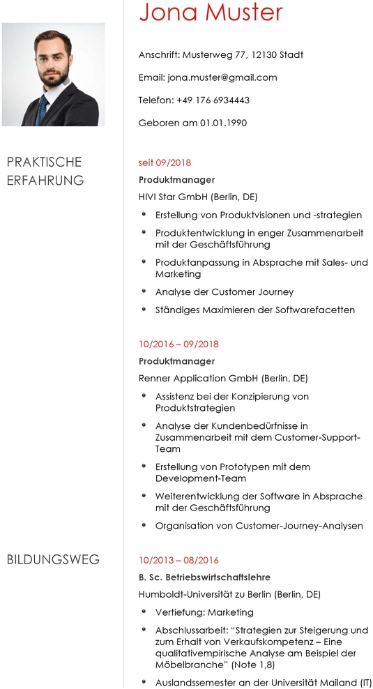 lebenslauf-vorlage-produktmanager