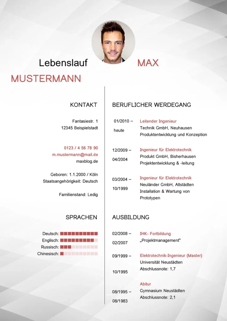lebenslauf-vorlage-tabellarisch-strukturiert-vorlage
