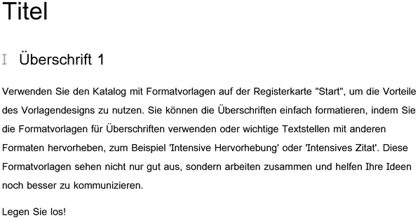 leere-berichtvorlage