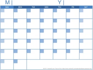 leerer-kalender-fuer-optimal-organisierte-monate