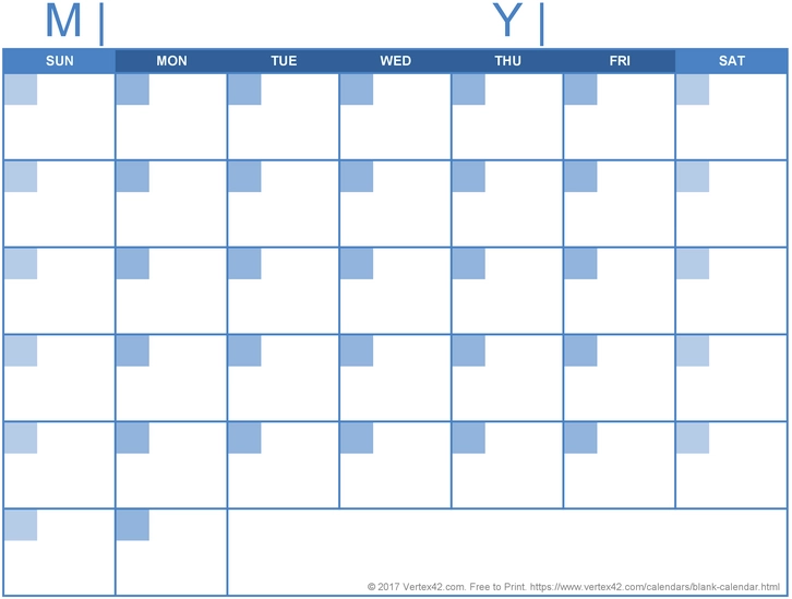leerer-kalender-fuer-optimal-organisierte-monate