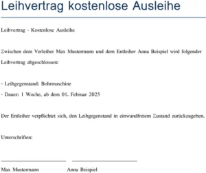 leihvertrag-kostenlose-ausleihe