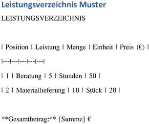 leistungsverzeichnis-vorlage-fuer-klare-angebote