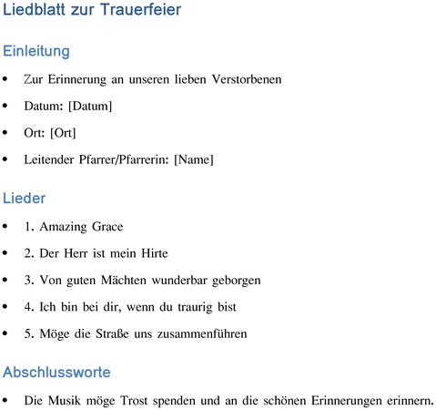 liedblatt-zur-trauerfeier-fuer-emotionale-abschiede