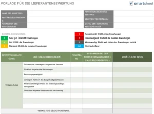 lieferantenbewertung-vorlage-word