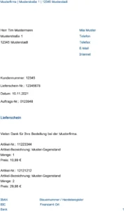 lieferschein-vorlage-word