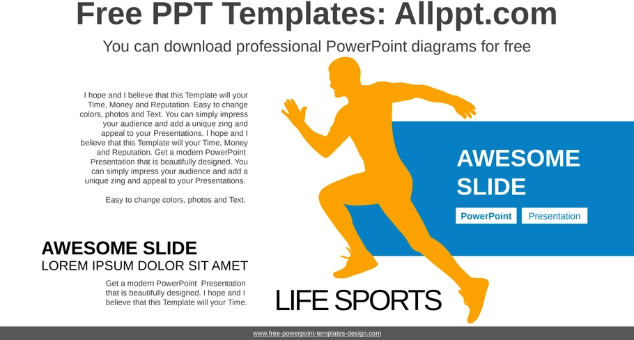 life-sports-powerpoint-vorlage