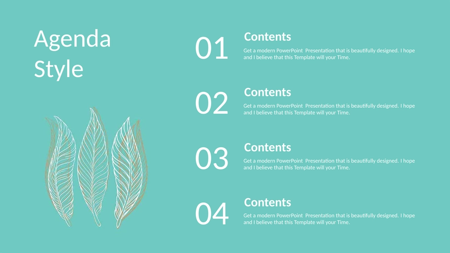 lineare-blaetter-muster-powerpoint-templates.png