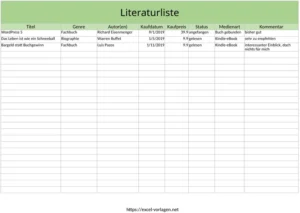 literatur-liste-buecher-organisieren
