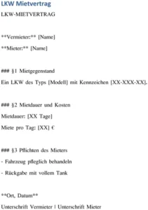 lkw-mietvertrag-vorlage-mit-kosten-und-pflichten