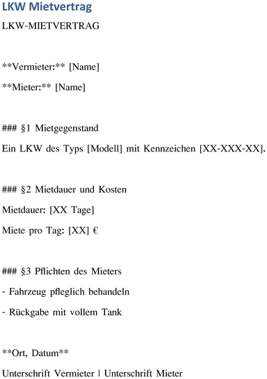 lkw-mietvertrag-vorlage-mit-kosten-und-pflichten