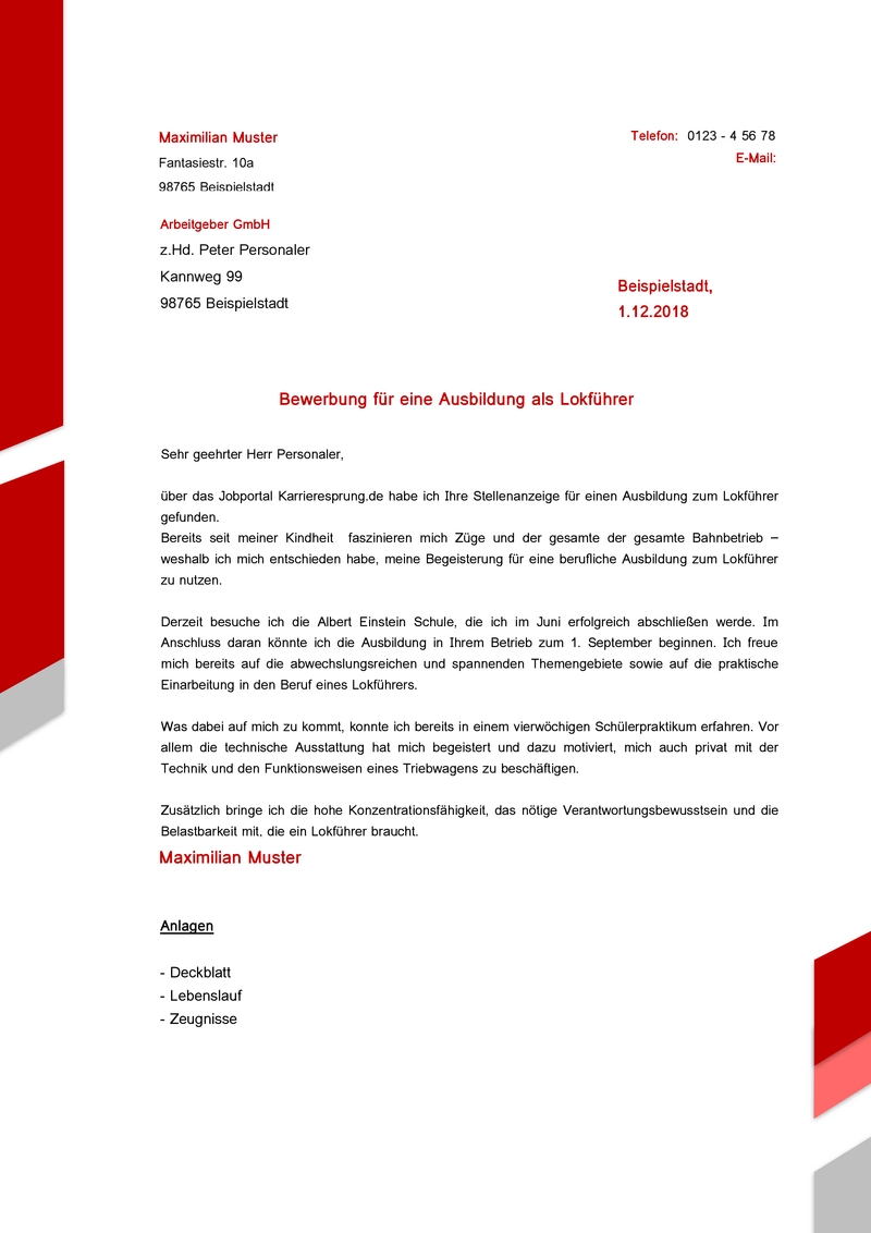 lokfuehrer-bewerbung-vorlage-gestalten