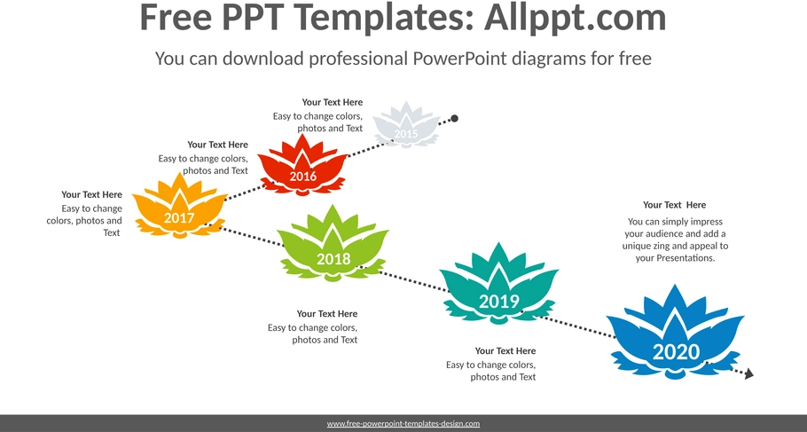 lotus-oberhalb-gepunktete-linie-powerpoint-diagramm.png