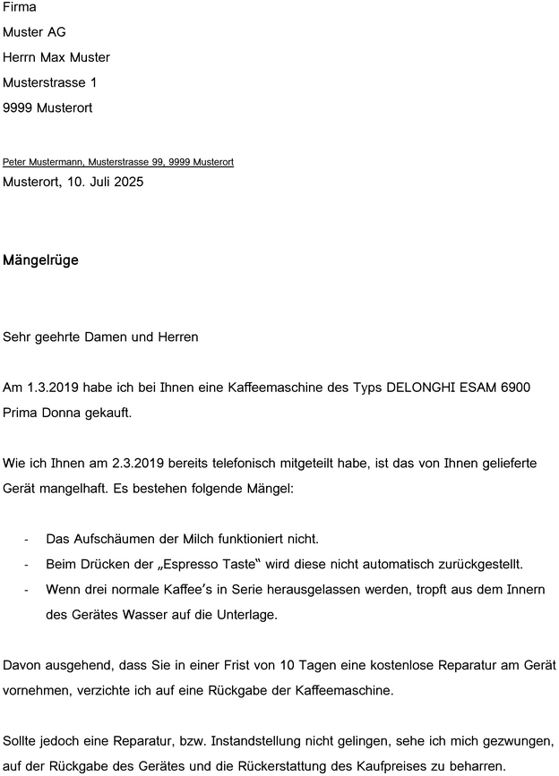 maengelruege-vorlage-inklusive-reklamation