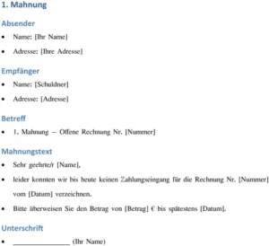 mahnung-offene-rechnung-vorlage-zeitraum-dokumentation