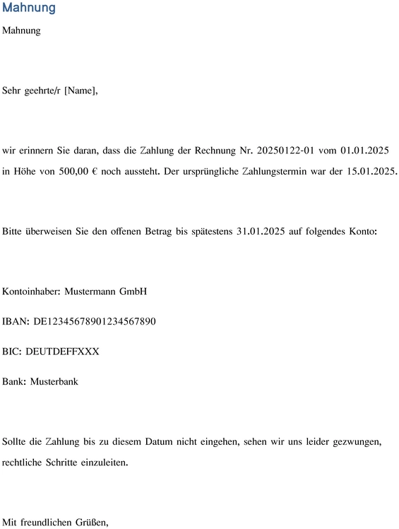 mahnung-vorlage-organisation-zahlungen-erstattungen