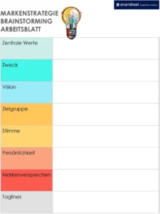 markenstrategie-brainstorming-arbeitsblatt