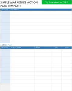 marketing-aktionsplan-vorlage
