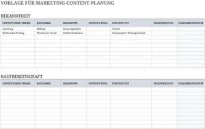 marketing-content-plan-vorlage