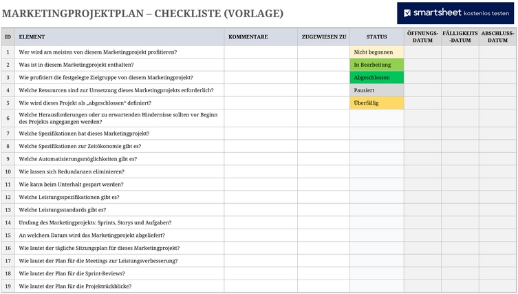marketingprojektplan-checkliste-vorlage-excel